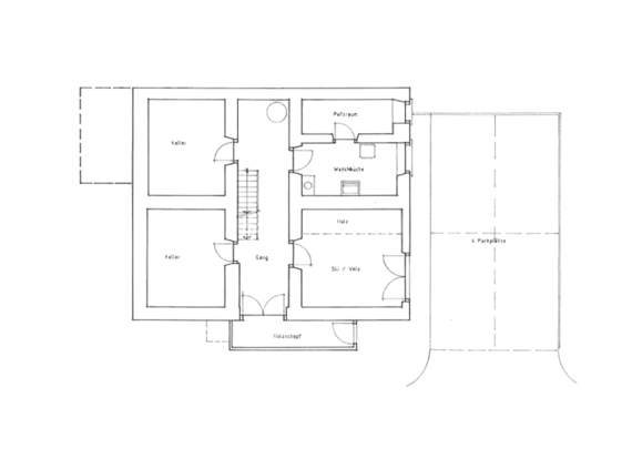 Ferienhaus Cresta: Basement floor plan