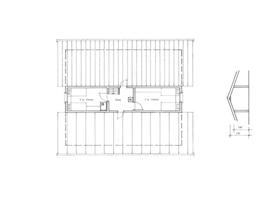 Ferienhaus Cresta: Floor plan attic